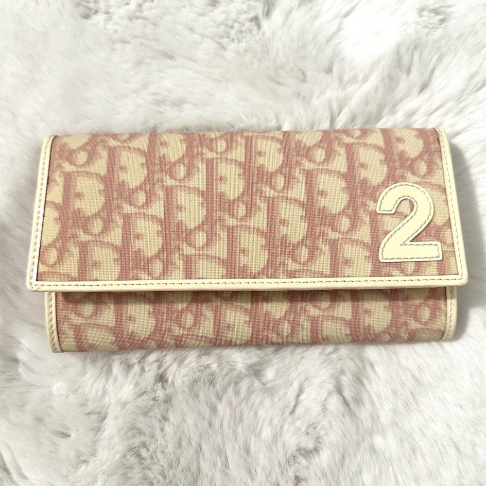Authentic Vintage Dior Trotter Long Wallet